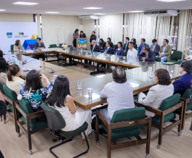 Visita da delegação de Macau à UnB. 14/10/2025 Foto: Beto Monteiro/Ascom UnB